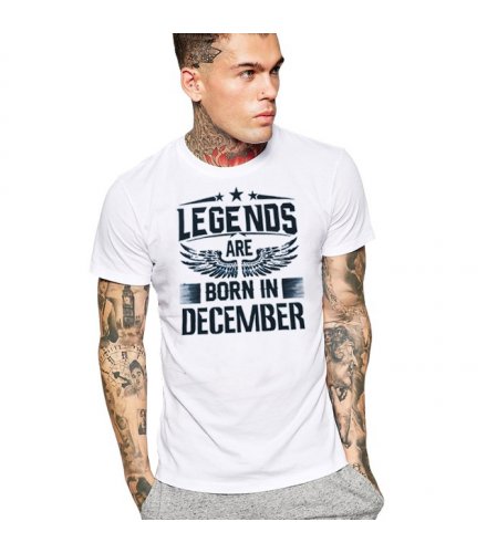MR026- Legends are born in December T shirt